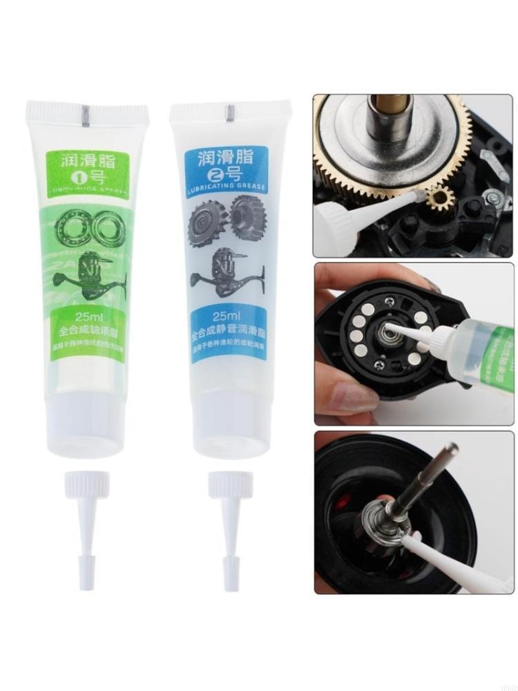 Reel Lubricant - Angelrollenöl-Fettset für Angelspinnrollen und Lagerwartungsöl