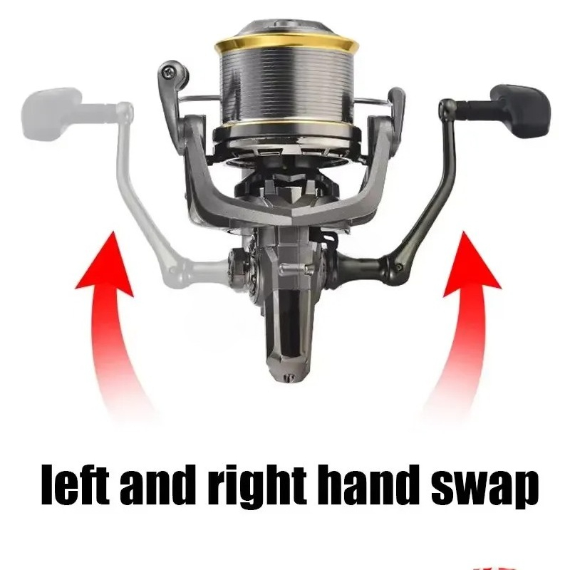 Long-Cast-Spinnrolle 10000S/12 – Spinning Reel Bewertung und Preis