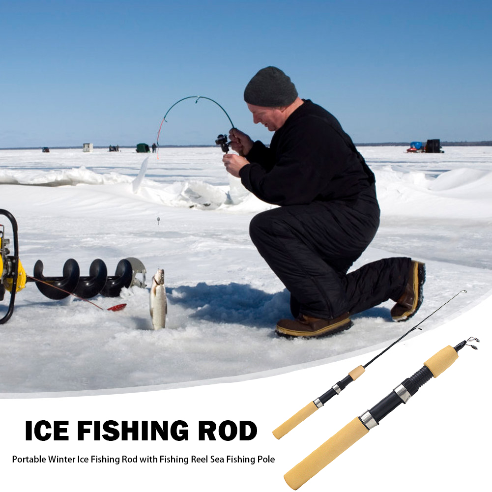 Eisfischrute Tragbare Spinnrut – Ice Fishing Reel Bewertung und Preis